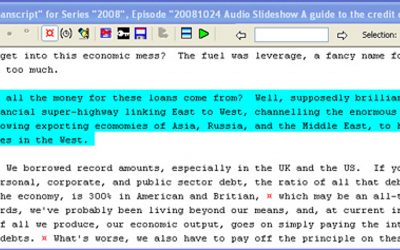 Are Transcripts required in Transana?